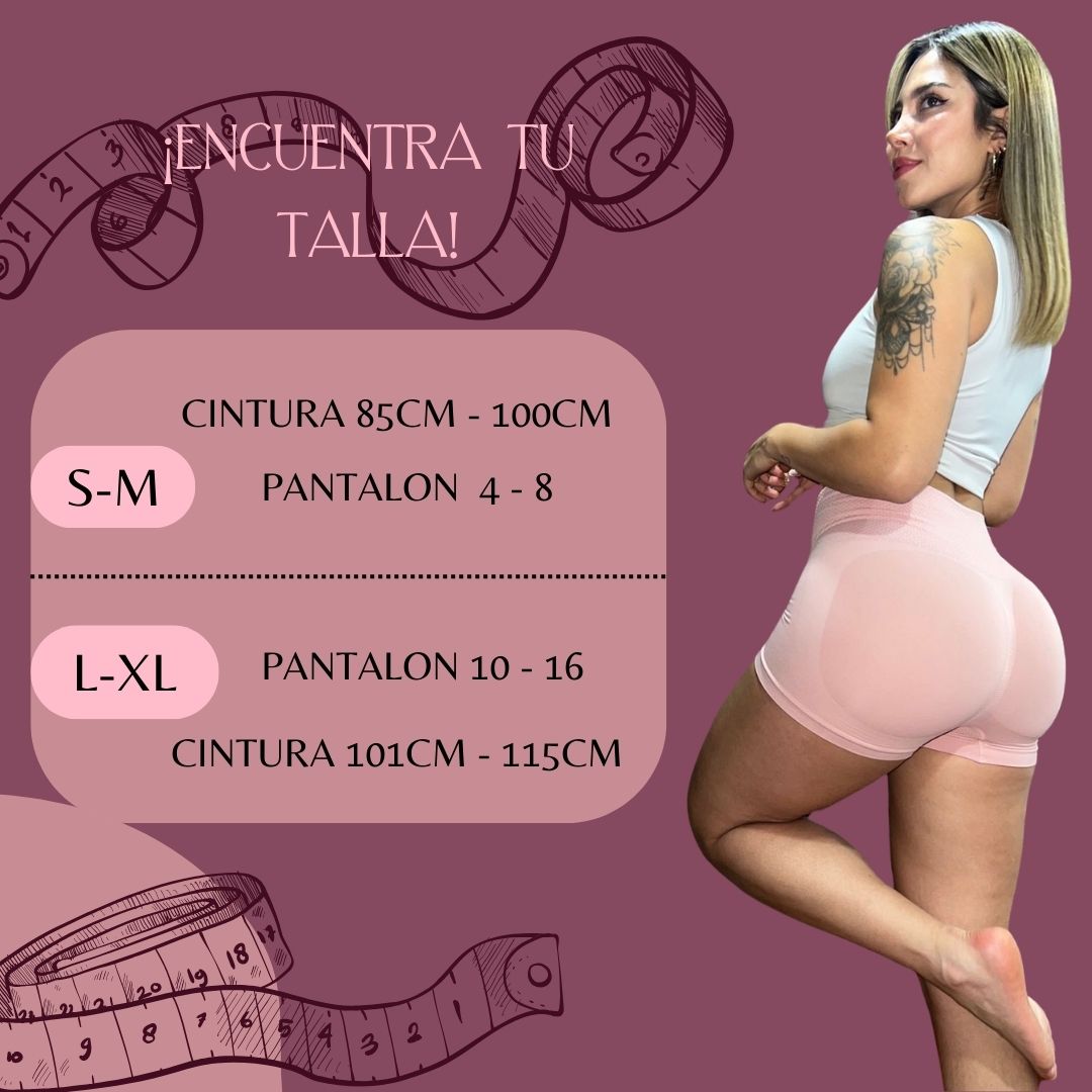 Panty Levantacola Con Faja